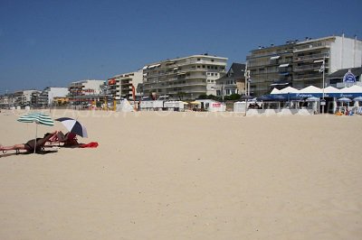 Pornichet beach in France