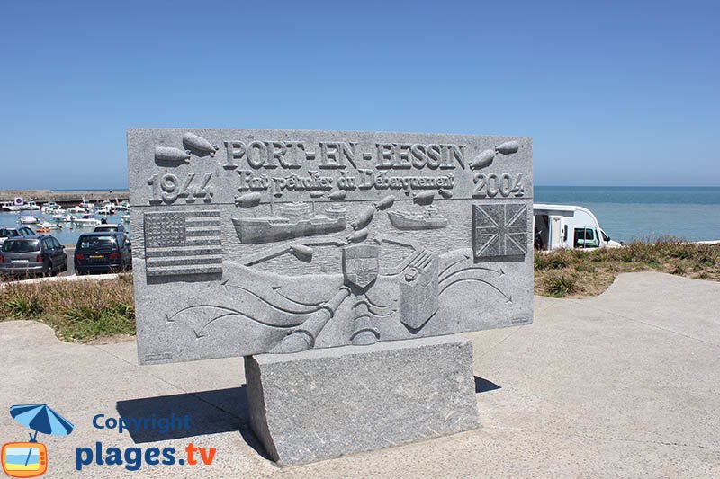 Oil port of the landing in Normandy - Port en Bessin