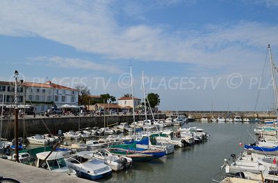 Port of La Flotte on the Isle of Rhé - France