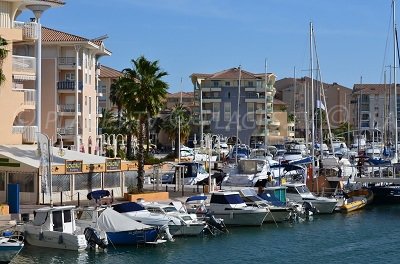 Port Fréjus in France