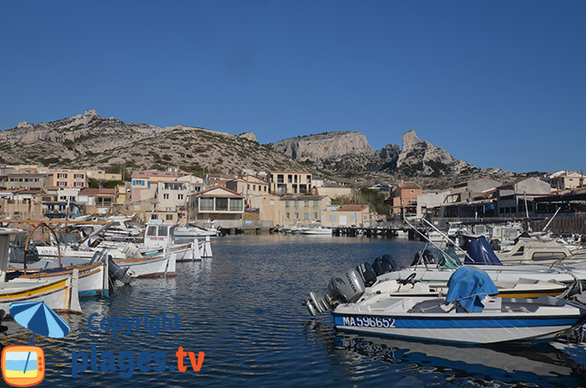 Port des Goudes à Marseille