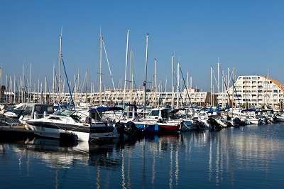 Harbor of La Grande Motte - France