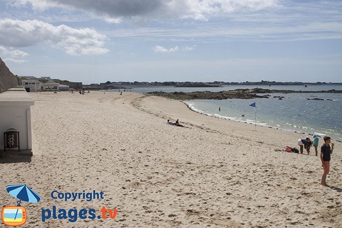 Port Louis and its beach - France