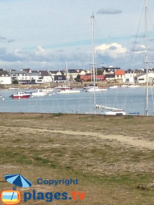 Port of Gavres in Brittany