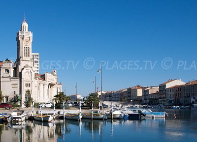 Porto di Sète in Francia