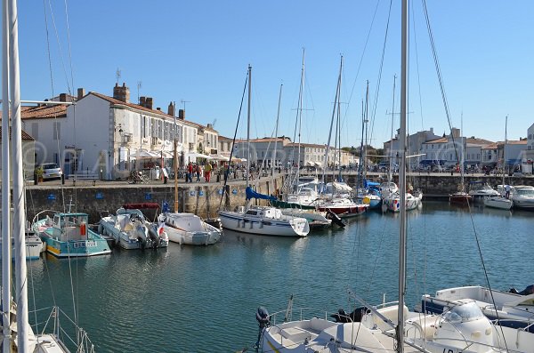 The port of Saint Martin de Ré in France - Ile de Re