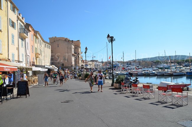 Hafen von St Tropez