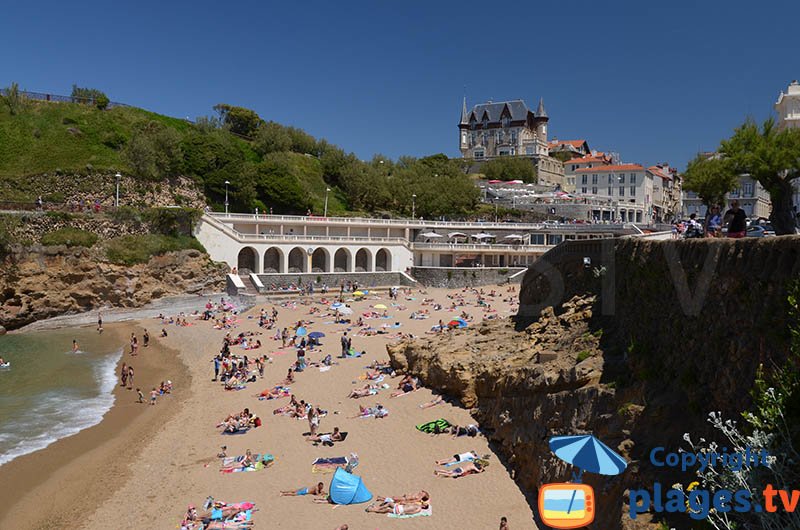 Plage de Port Vieux : l'une des plus belles plages de Biarritz