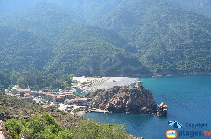 Porto in Corsica