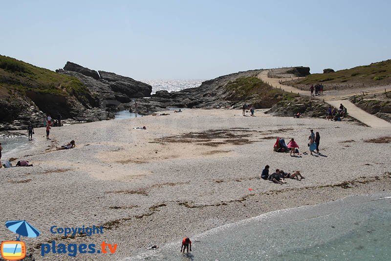 Pointe des Poulains avec sa plage