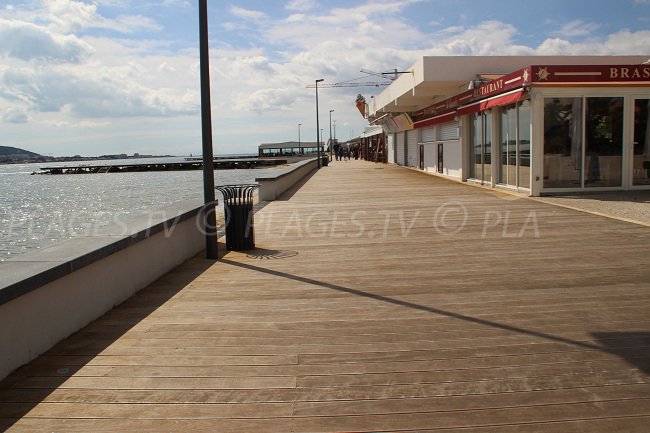 Promenade piétonne à Balaruc