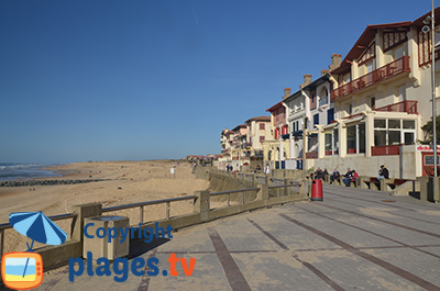 Plage d'Hossegor et son bord de mer