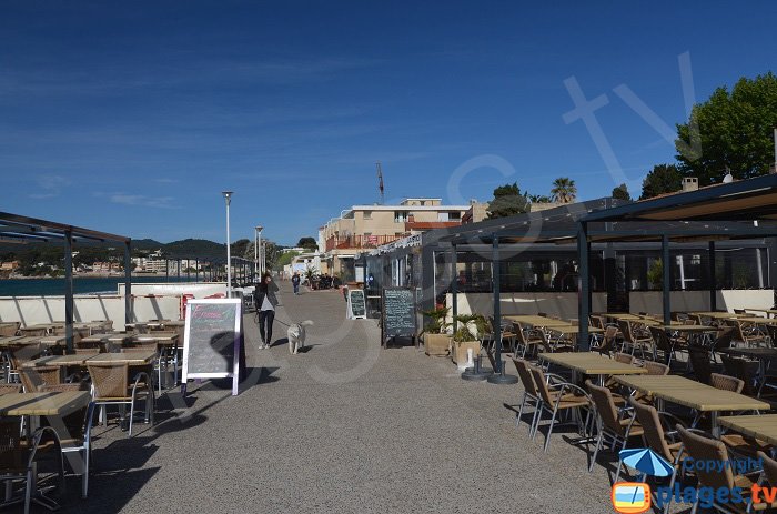 Promenade le long de la plage des Sablettes - La Seyne