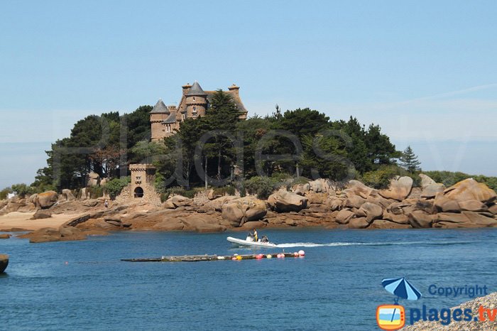 Castle of Cost Aeres - Saint Guirec