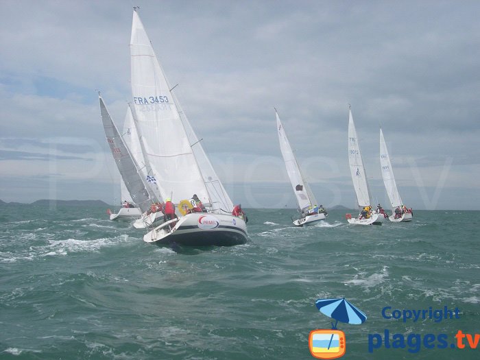 solitaire du Figaro à Perros Guirec