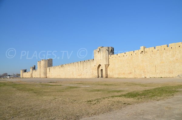 The ramparts of Aigues Mortes 