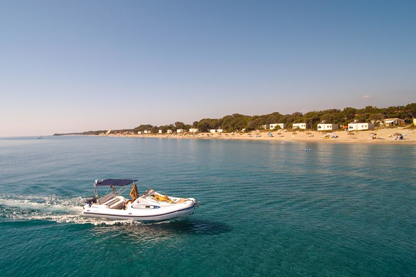 Bungalow sur la plage de Corse