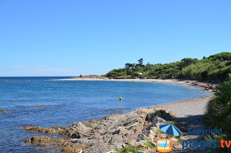 Plage de la Moutte : le côté confidentiel de St Tropez