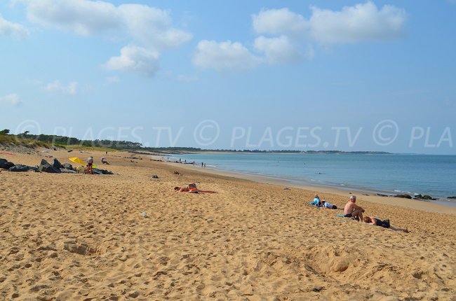 Plage des Saumonards