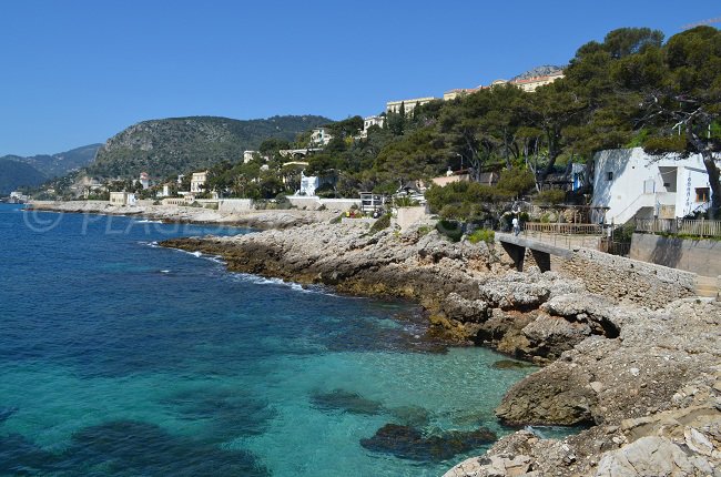 Sentier du littoral au Cap d'Ail