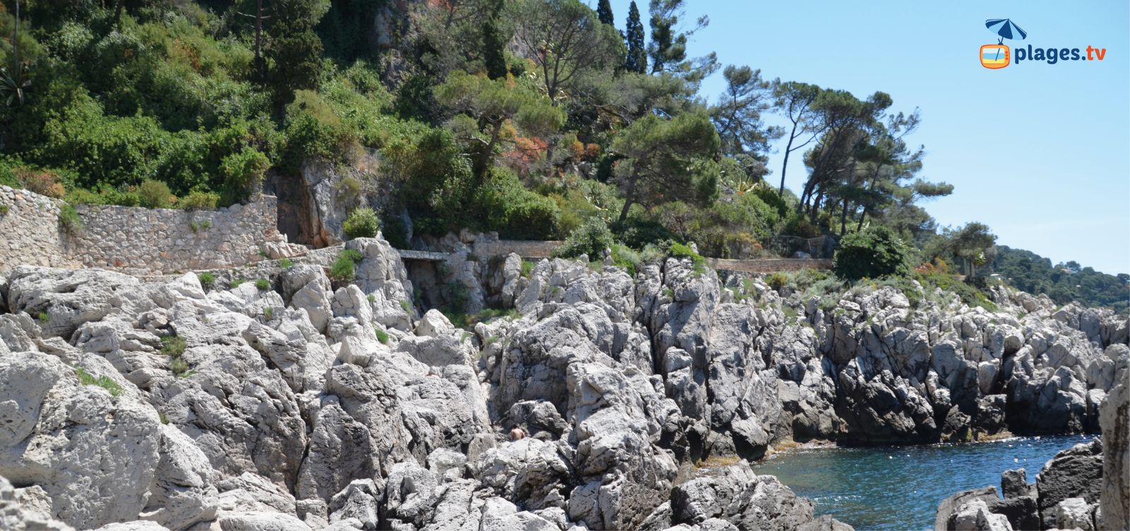 sentier du littoral du cap ferrat