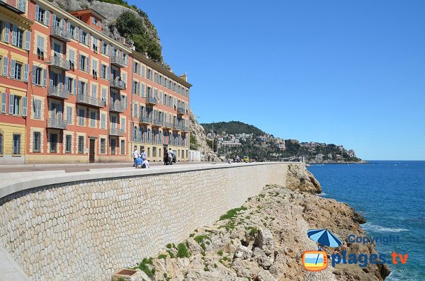 Zone des bains de la Police à Nice