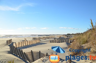 Beach in Saintes Maries de la Mer - France - Camargue