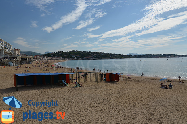 Grande Plage di Saint Jean de Luz in Francia