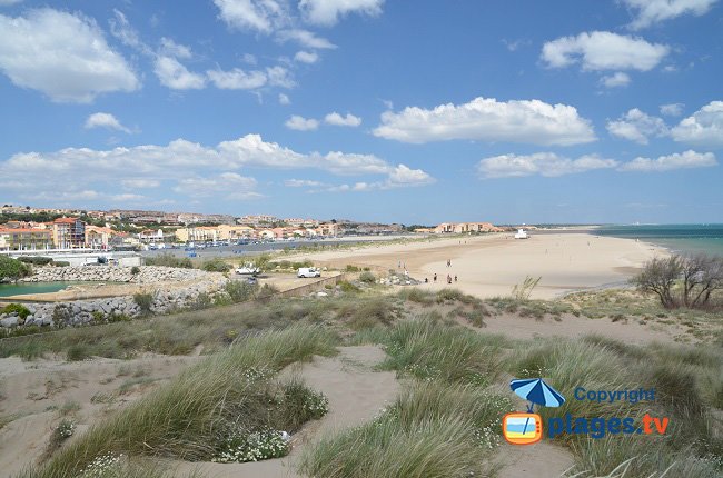 Plage au nord de St Pierre sur Mer