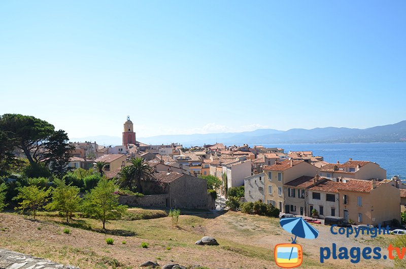 Vue générale de St Tropez