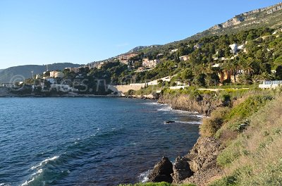 Sentier des douaniers au Cap d'Ail