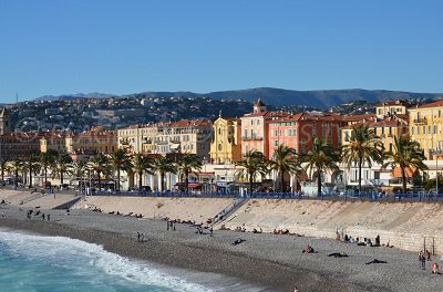 Nice, la vieille ville et la plage