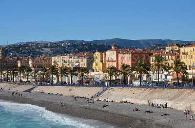 Nice, la vieille ville et la plage