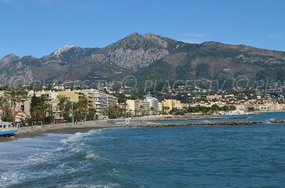 Roquebrune Cap Martin, partie est