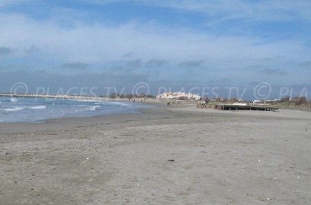 Une plage des Stes Maries de la Mer