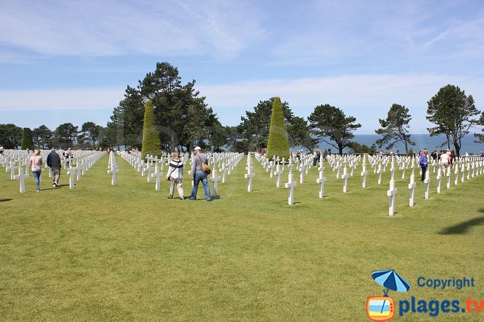 Tombes du Cimetière Américain