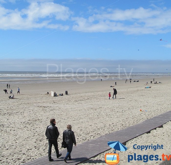 Plage du Touquet: point de départ pour la baie de la Canche