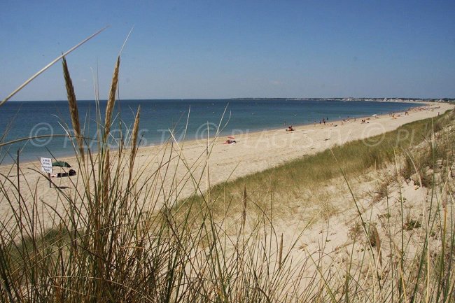 La Turballe: une agréable plage en Loire Atlantique