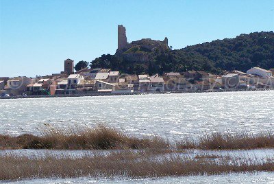 Gruissan and its pond - France