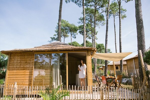 Cabanes en bois à Seignosse - Naturéo