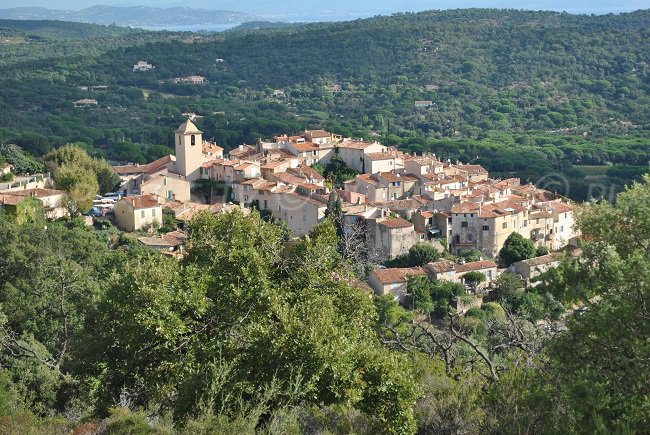 Village of Ramatuelle in France