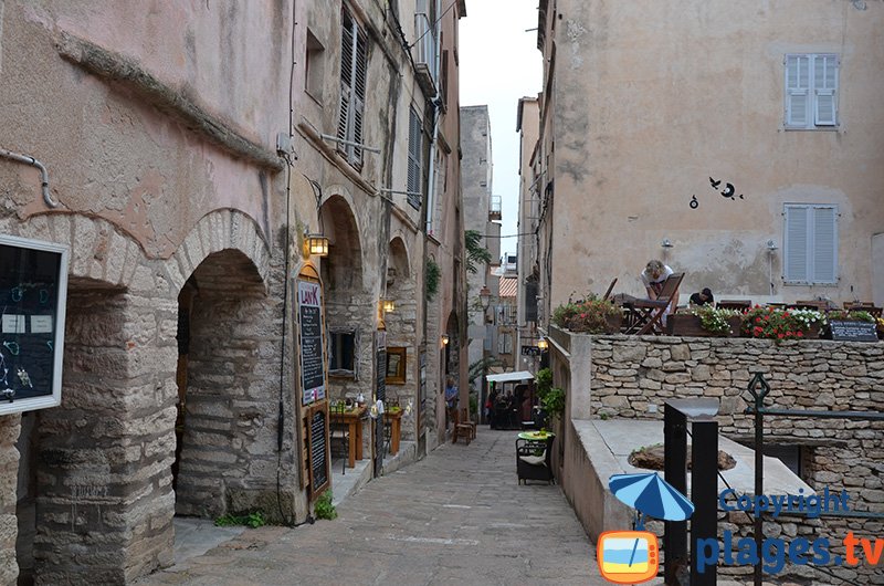 La città alta Bonifacio - Corsica