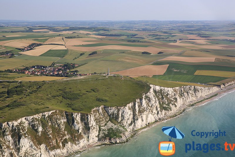 Escalles et Cap Blanc Nez - Vue aérienne