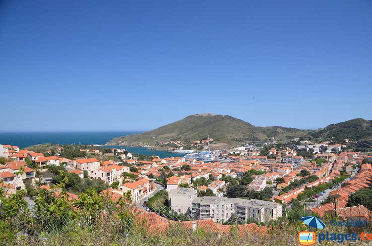 Vue générale de Port Vendres