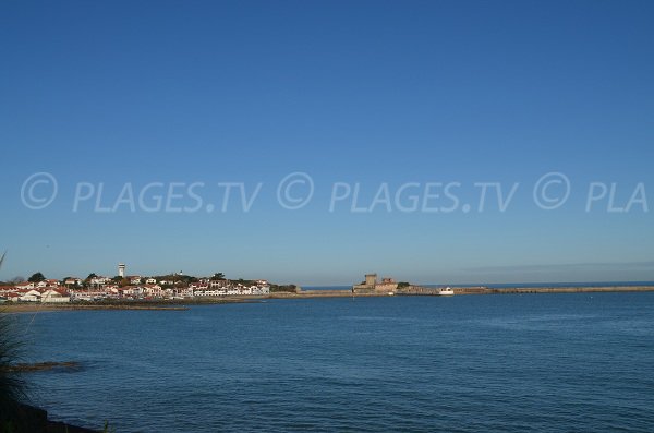 Socoa view from St Jean de Luz