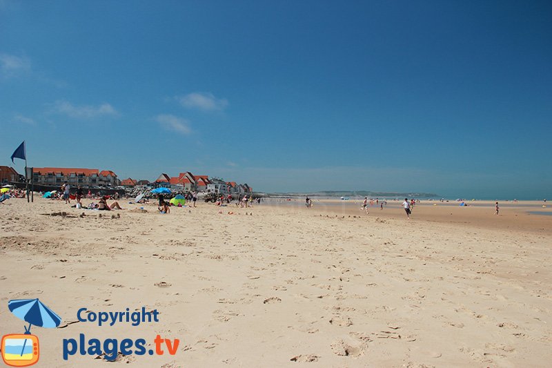 Wissant : une immense plage de sable