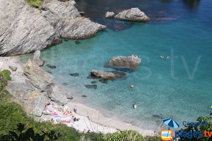 Beautiful cove in Belle-Ile