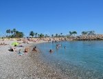 Fossan beach - Menton