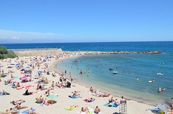 Strand von La Gravette - Antibes