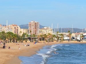 Plage de Port-Fréjus